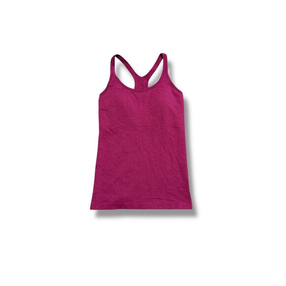 Lululemon Athletica | Ebb To Street Berry Ribbed Tank | 8 - Picture 2 of 5
